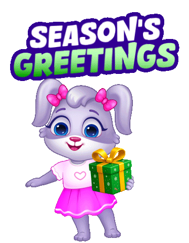 Merry Christmas Love Sticker by Lucas and Friends by RV AppStudios