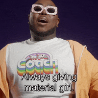 Material Girl Party GIF by Coach