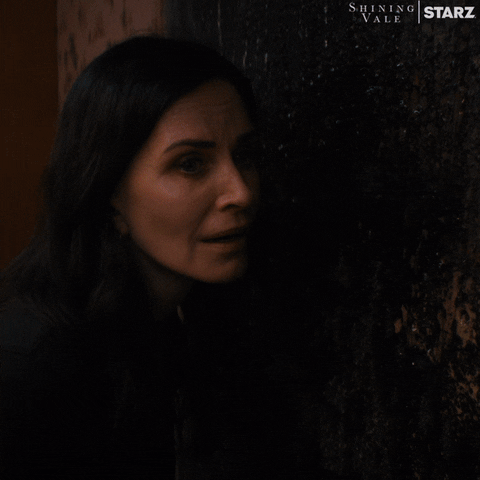Surprised Courteney Cox GIF by Shining Vale