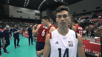 Scared Whats Up GIF by Volleyball World
