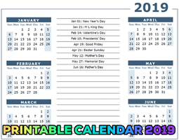 Printable Calendar GIF