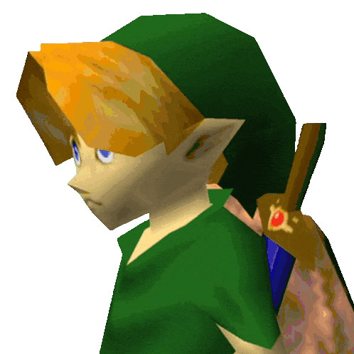 Looking Around Legend Of Zelda Sticker