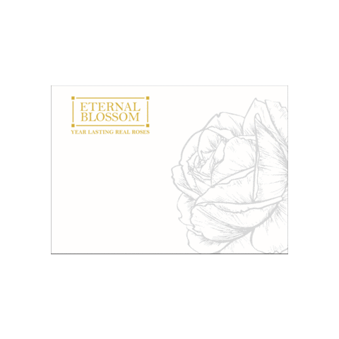 Eternal Blossom Roses Sticker