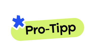 Tipp Buchhaltung Sticker by easybill