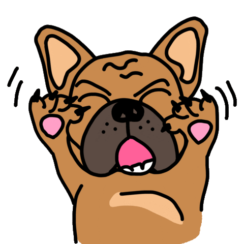 Angry Dog Sticker by Ivo Adventures for iOS & Android | GIPHY