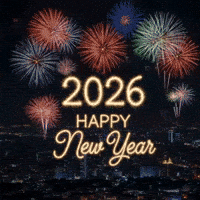 Happy New Year Celebration GIF