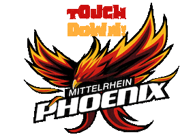 Touch Down American Football Sticker by Mittelrhein Phoenix