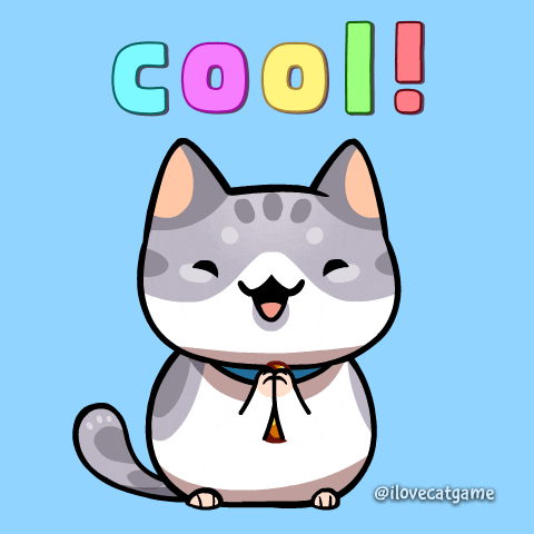 Cat Smile GIF by Mino Games