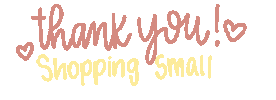 Shop Small Thank You For Sticker