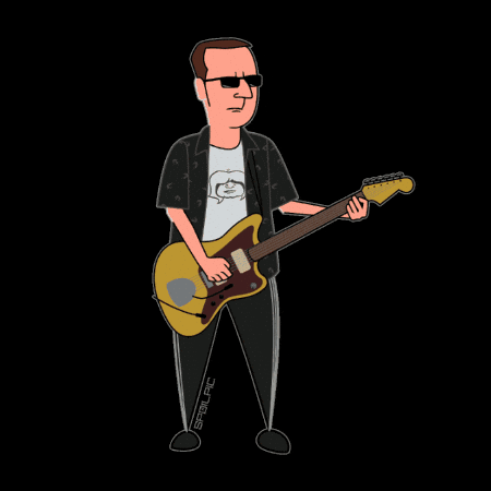 Animation Guitar GIF