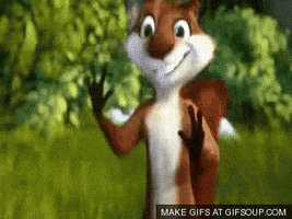 over the hedge squirrel GIF