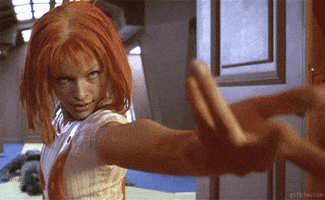 the fifth element fighting GIF