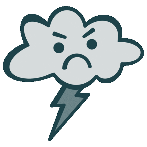 Lightening Sticker