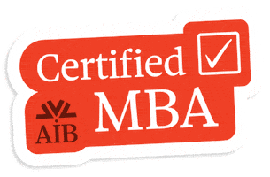 Mbagraduate Sticker by AIB-au