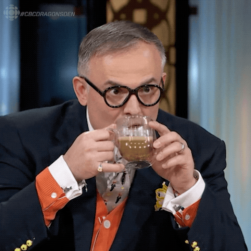 Sipping Coffee Time GIF by CBC