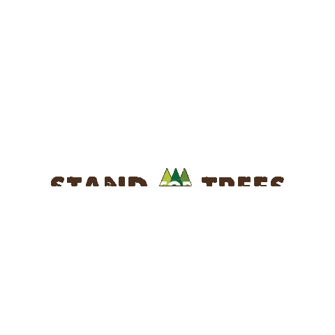 Stand For Trees Sticker