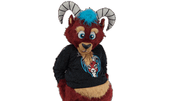 Hockey Mascot Sticker by New Mexico Goatheads