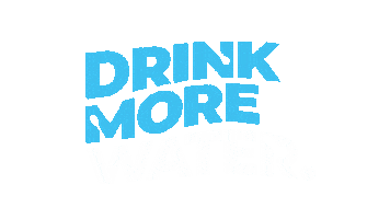 Drink More Water Sticker
