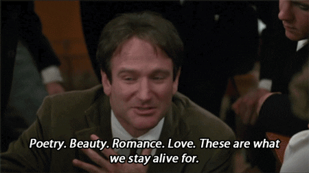 Dead Poets Society Poetry GIF - Find & Share on GIPHY