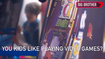 Video Games Arcade GIF by Big Brother Australia