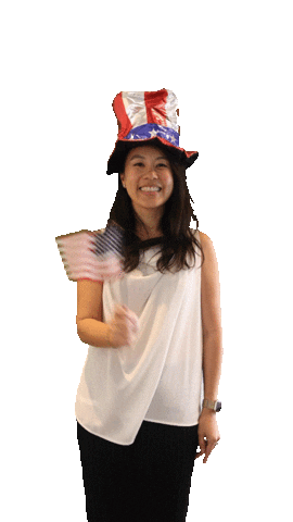 Usa Flag Sticker by Selling SGV