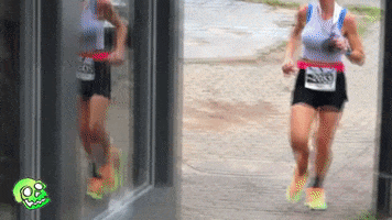Kathrine Switzer Running GIF by GIF CHANNEL - GREENPLACE PARK