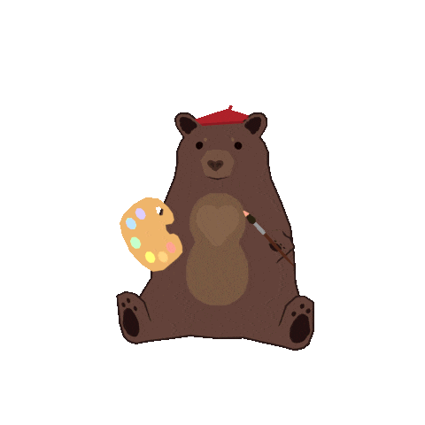 Cute Bear Sticker