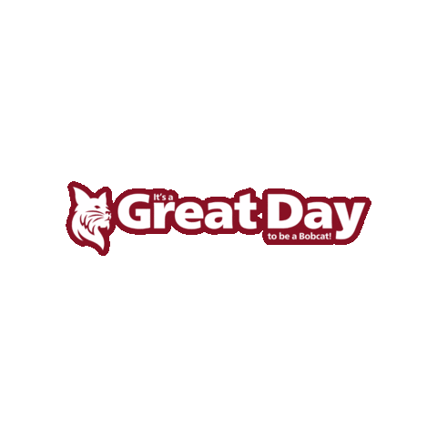Bobcats Great Day Sticker by Bates College Alumni