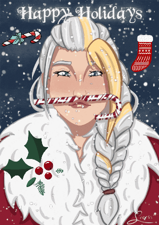 Merry Christmas Happy Holidays GIF