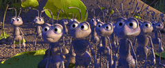 a bug's life haters GIF by Disney Pixar
