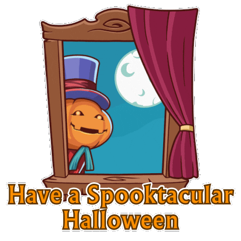 Seekers Notes Halloween Sticker by MYTONA