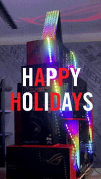 Merry Christmas Computer GIF by ASUS Republic of Gamers Deutschland