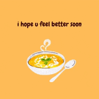 Feel Better Get Well Soon GIF by Bells and Wishes