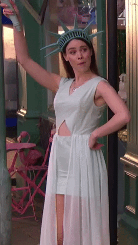 Happy Statue Of Liberty GIF by Hollyoaks