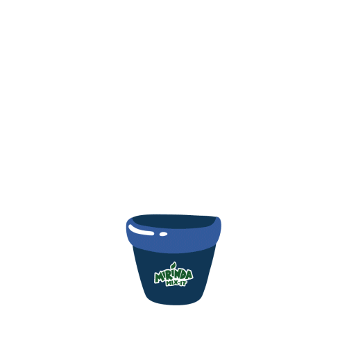 Plant Mix It Sticker by Mirinda
