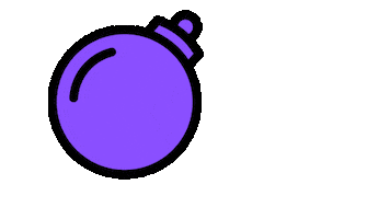 Christmas Lila Sticker by WPWA