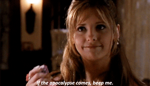 Beep Me Buffy The Vampire Slayer GIF - Find & Share on GIPHY