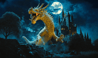 Dragon Fire GIF by Jukebox Saints
