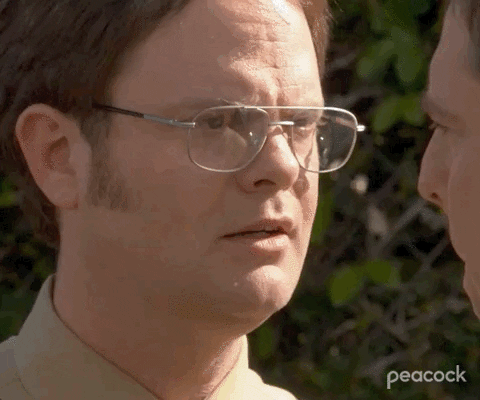 Season 4 Reaction GIF by The Office