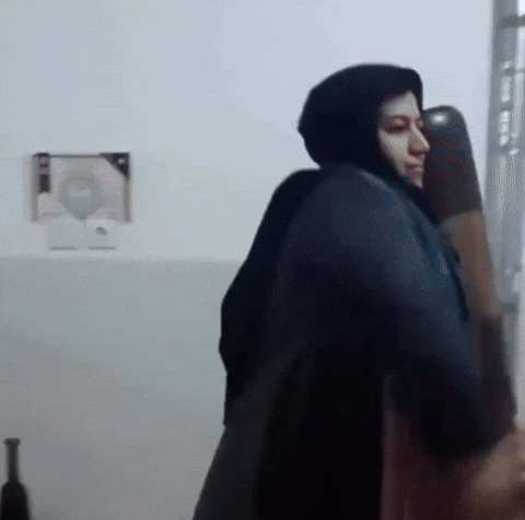 Hijab Strongwoman GIF