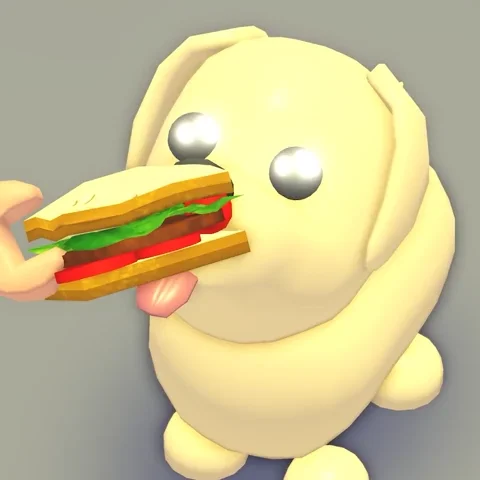 Hungry Dog GIF