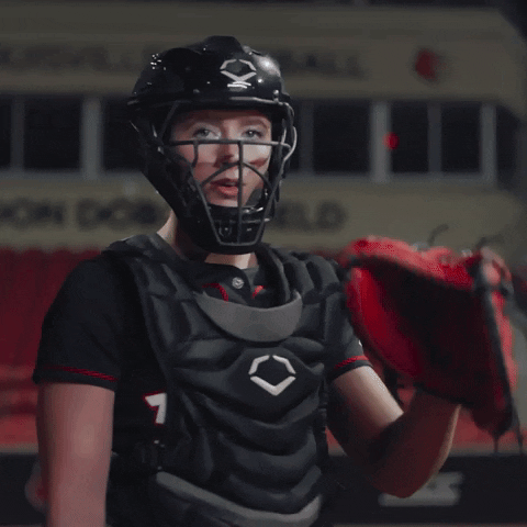 Tag Softball GIF by Louisville Cardinals