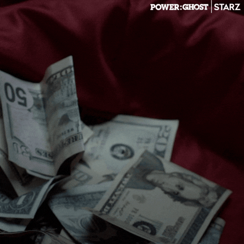 Pay Day Money GIF by Power Book II: Ghost
