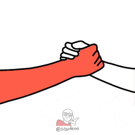 Saludo Manos GIF