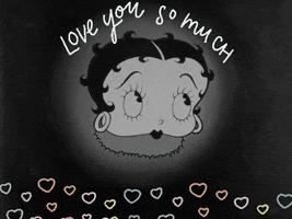 Love You Hearts GIF by Fleischer Studios