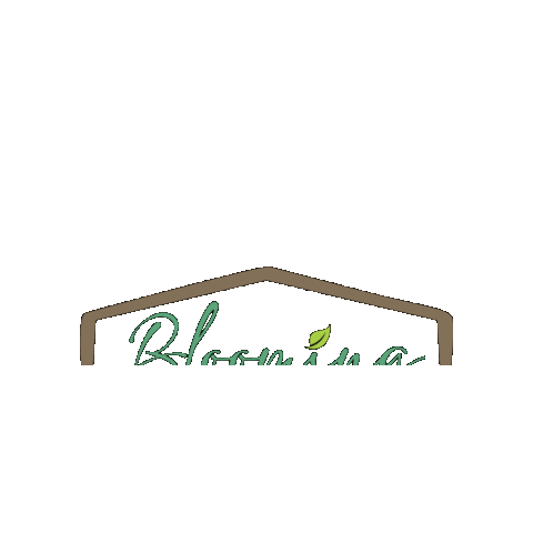 Blooming House Sticker