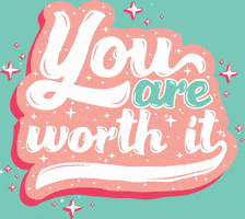 girlsprintinghouse pink gph girlsprintinghouse you are worth it GIF