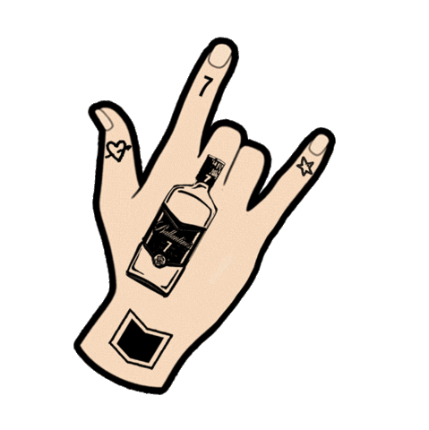 Ballantine`s Romania Sticker