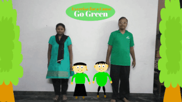 Animation Go Green GIF