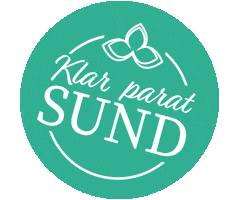 klar parat sund Sticker